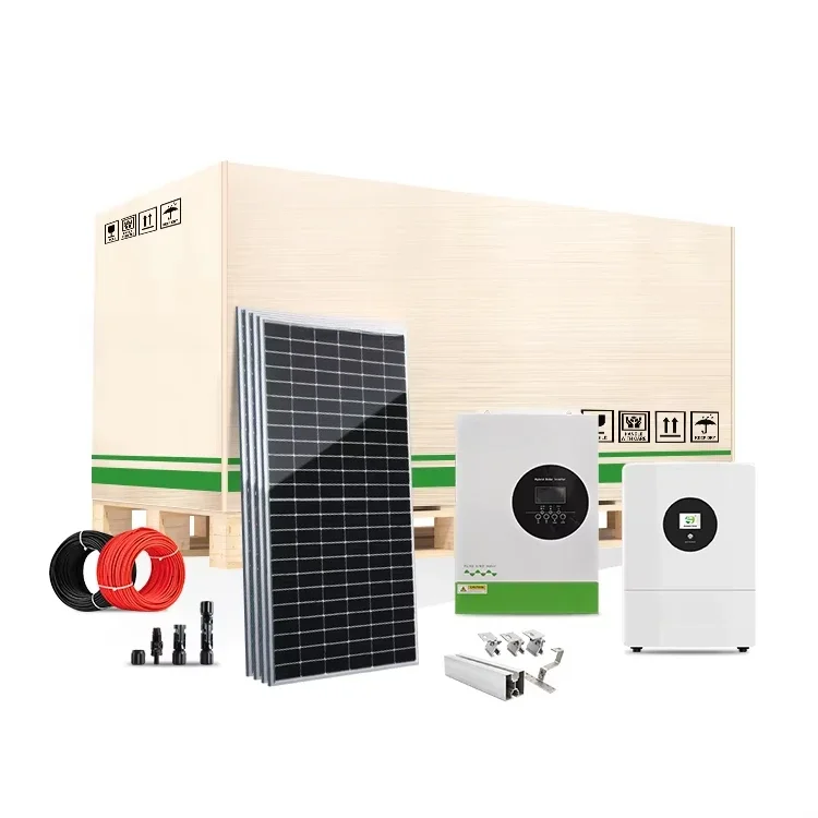 

5kw Energy Storage System Solar Module Lifepo4 100ah 200ah Hybrid Sollar Power Panels System For Home