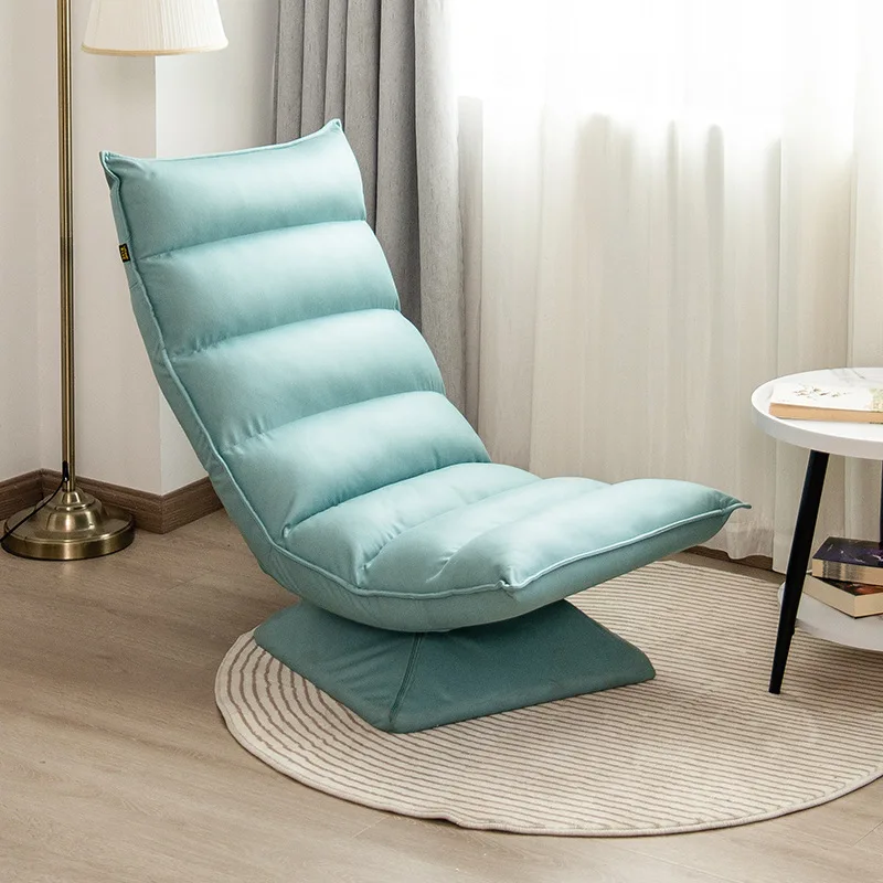 Sofa single rotatable moon chair balcony folding small recliner living room leisure chair