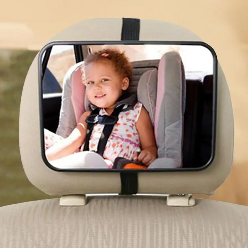 Car Mirrors Shatterproof Car Seat Mirrors Wide Clear View Baby Rearview Mirrors Car Seat Sight Glasses Seat Rear Facing Mirrors