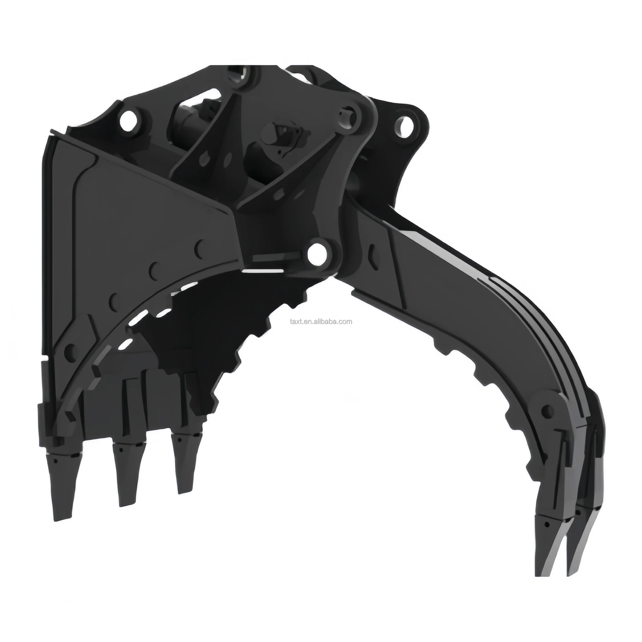 Hot-selling Excavator Accessories Excavator Bucket Grab Attachment  Grapple Attachment