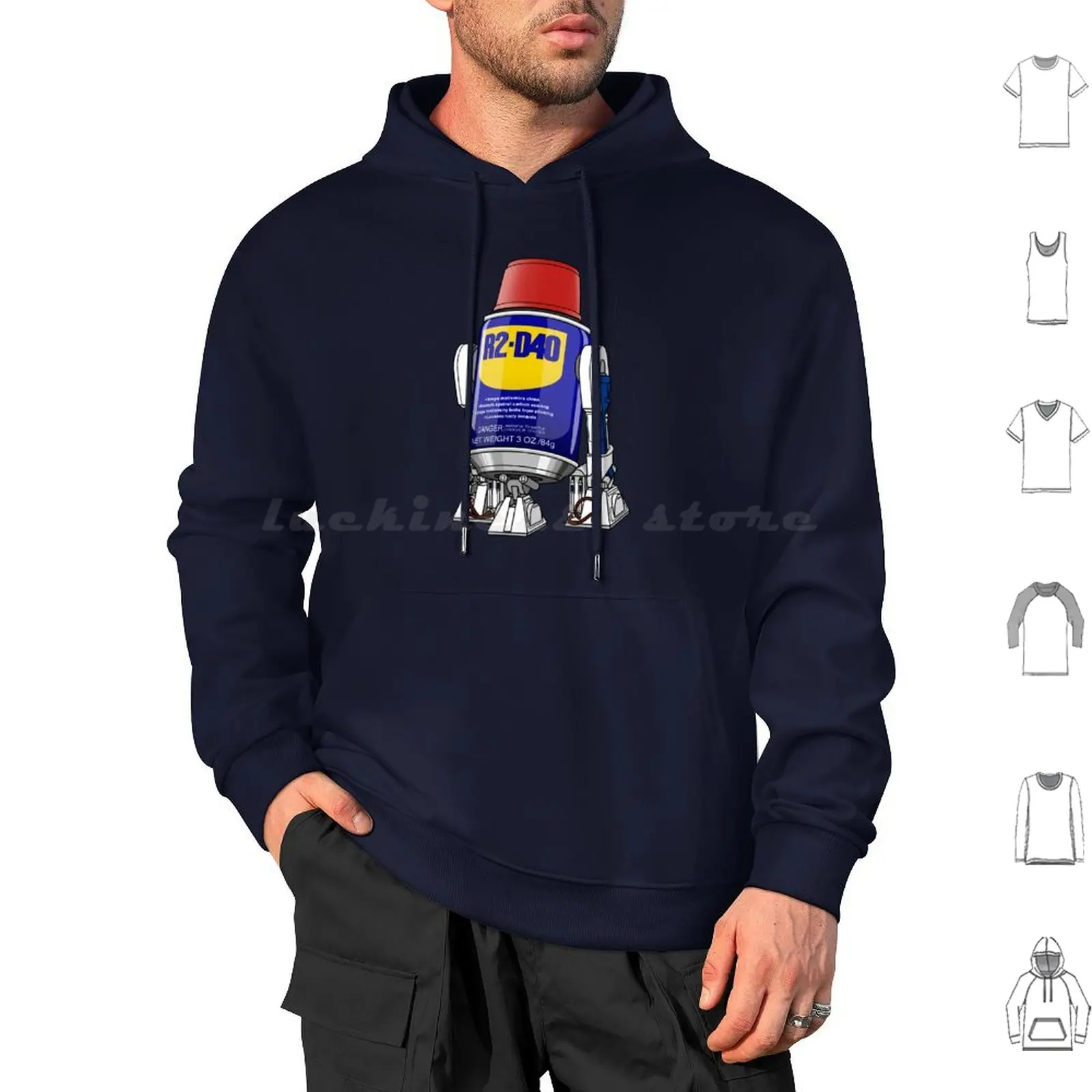 R2-D40 Hoodie Cotto… - image