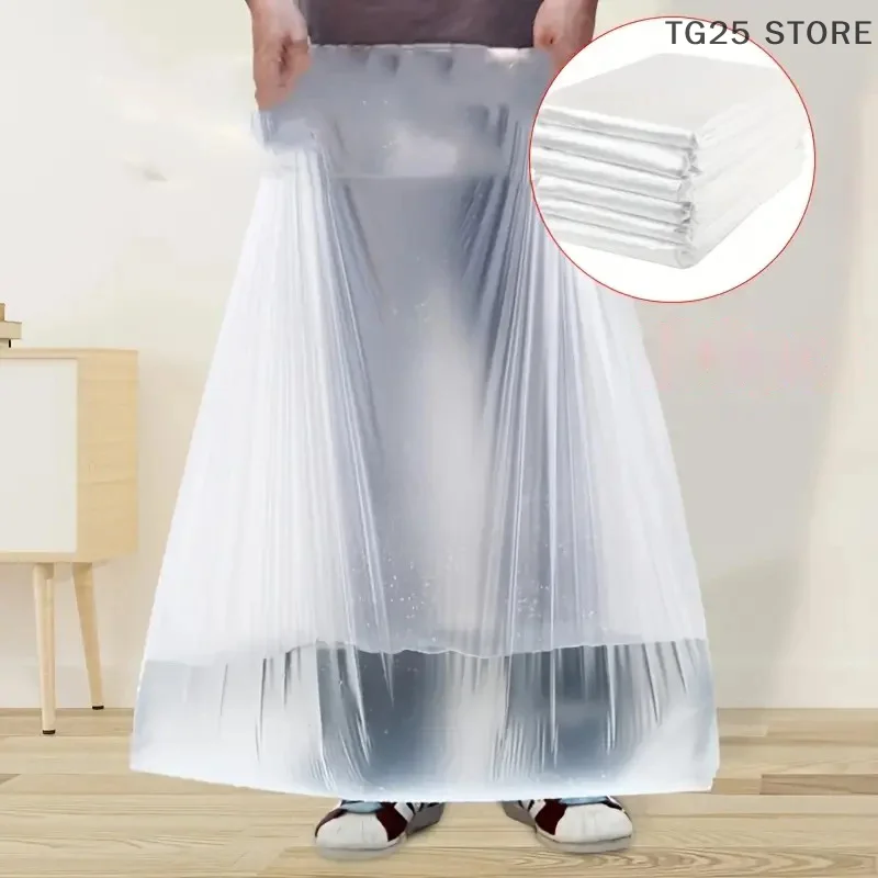 10 Stück wasserdichte, staubdichte, transparente Folienbeutel, extra dick, extra große Aufbewahrungsbeutel, Karton, Innentasche, Organizer