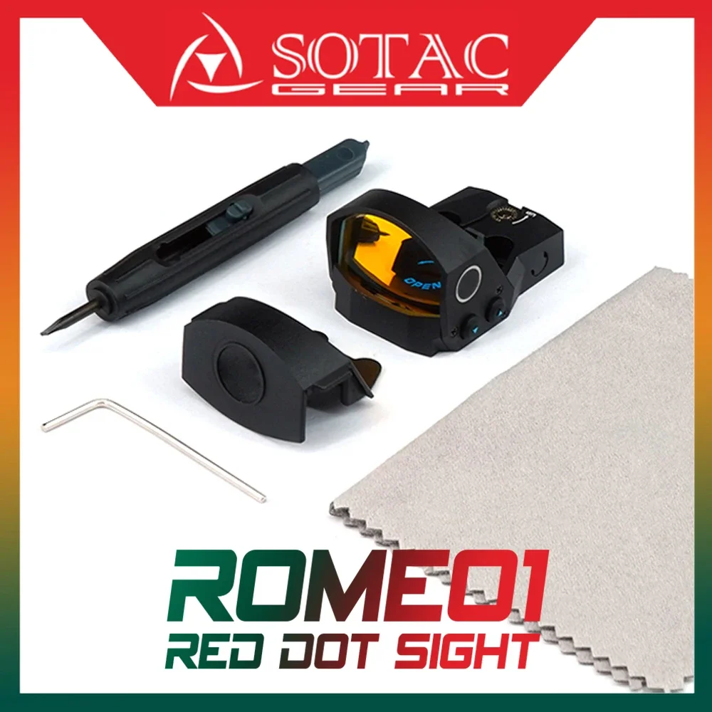 Airsoft Red Dot Sight ROMEO1 1X30MM 3MOA ROMEO 1 Mini Reflex Sights Hunting Romeo1 Sight Scope with Original Markings