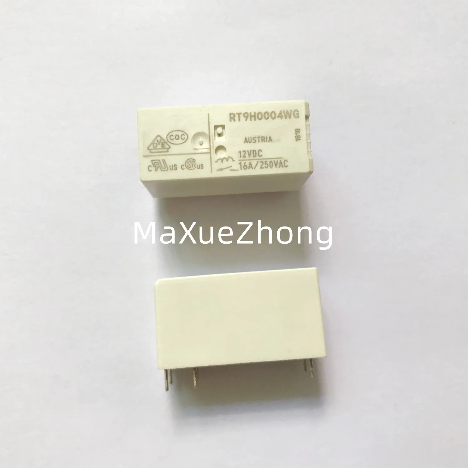 Original new 100% RT9H0004WG 12VDC 16A 250VAC normally open genuine import power relay RT9H0004WG-12VDC 6pin