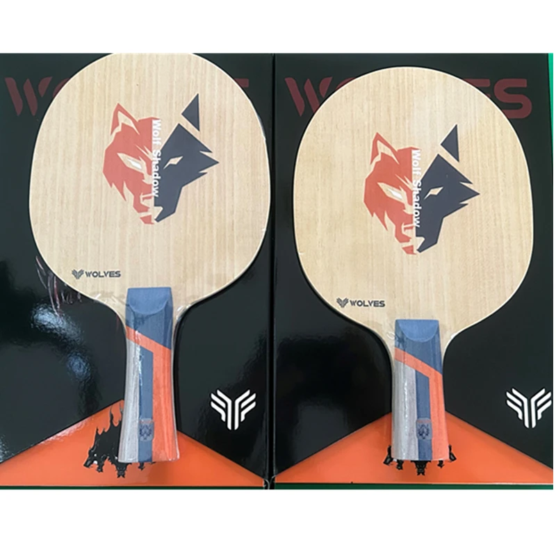 

Stuor Wolf Shadow 7Plys Carbon Fiber Table Tennis Blade Ping Pong Racket Blade Table Tennis Carbon External Fast Attacking