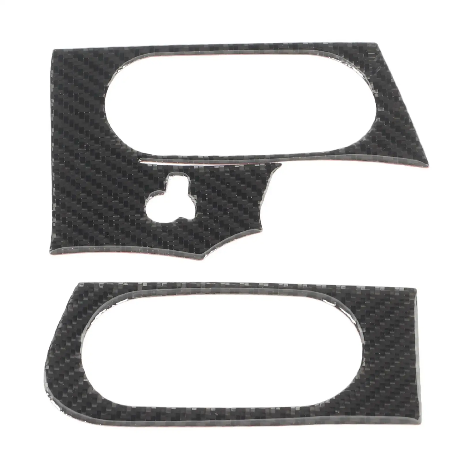 

Conditioning Trim Cover UV Resistant Long Lasting Carbon Fiber Easy To Clean Side Vent Interior Sticker Glossy for car