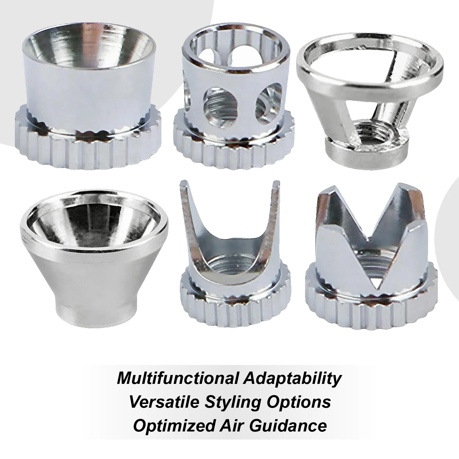 

Колпачок для аэрографа из сплава, передний колпачок для аэрографа, колпачок-регулятор расстояния для сопла кисти, насадки для распыления, аксессуары для моделирования, сменные детали