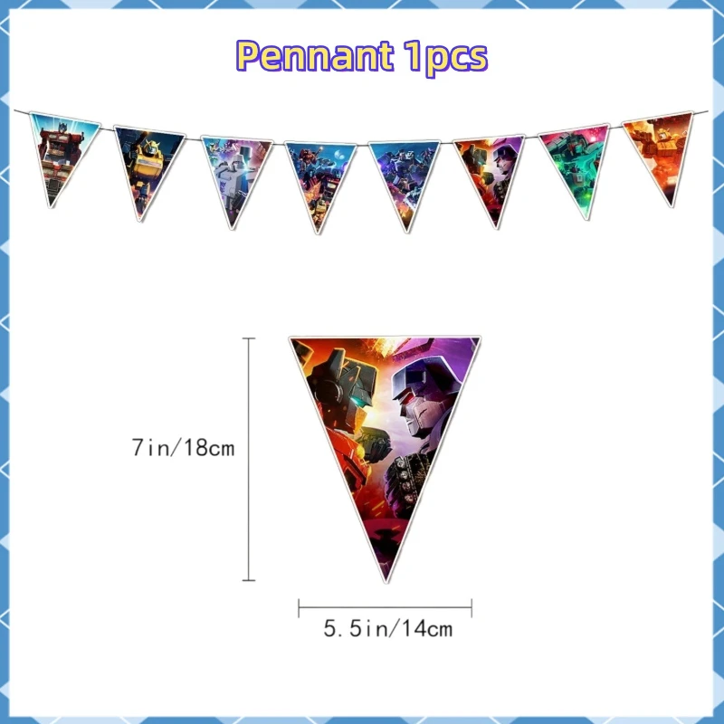 Decoraciones para Fiesta de Cumpleaños con Temática de Transformers Optimus Prime y Bumblebee, Globos, Pancartas, Banderines, Artículos para Baby Shower, Regalos