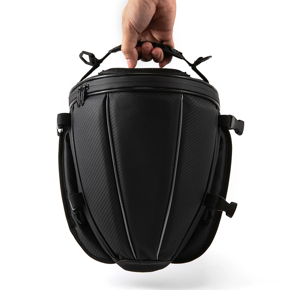 Waterproof Motorcycle Tail Bag Sport Luggage Saddle Riding Rear Bag Motorbike Scooter Side Back Seat Bags 6