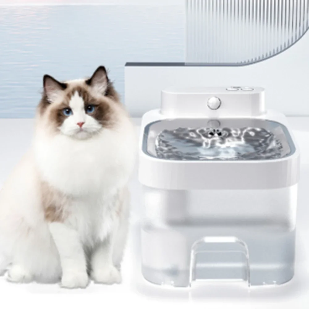 Automatic Sensing Cat Water Dispenser Large Capacity 3L Sensing Pet Water Dispenser