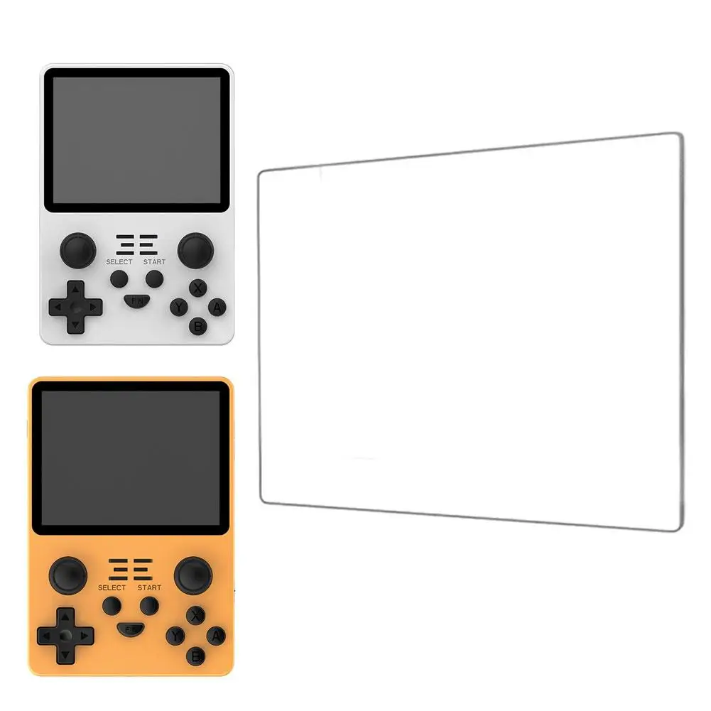 1pcs Tempered Glass Protector Crystal Film for r36s RGB20S Mini Plus Screen Handheld Game Console