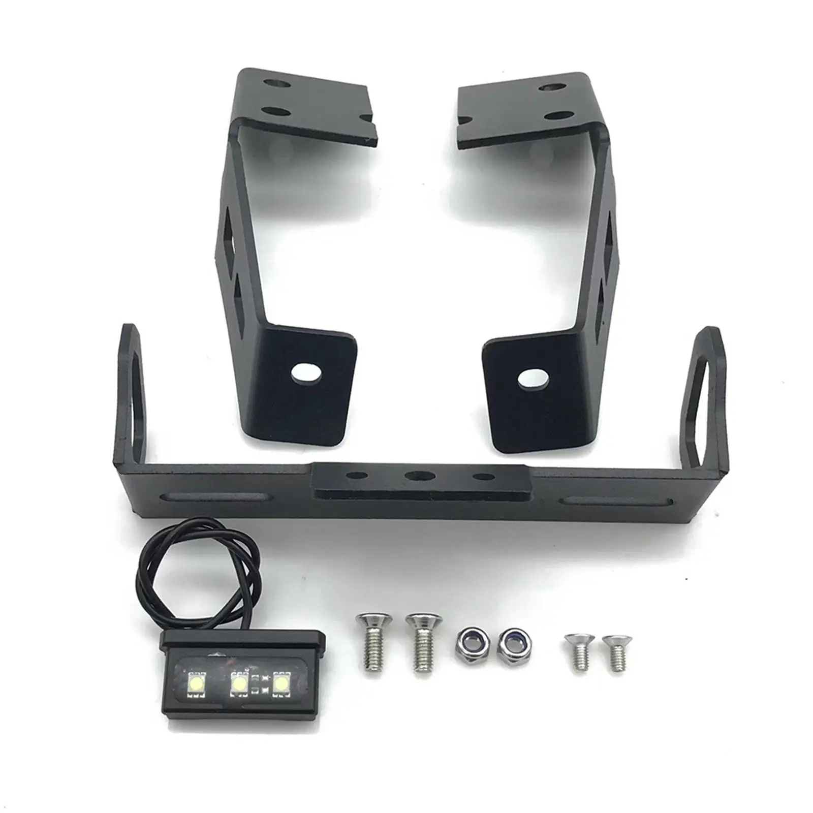 License Plate Holder Frame Kit Direct Replaces Accessories Fits for Suzuki Gixxer 250 Easy to Install Durable