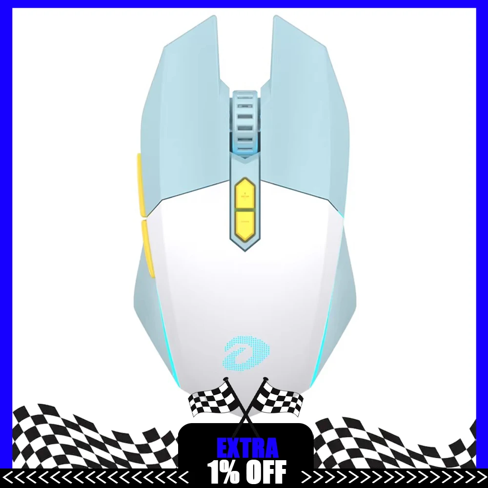 DAREU EM910pro Gaming Mouse AIM WL Dedicated Sensor 300IPS Mouse 12000DPI 1000HZ Rate Of Return For CSGO PC Accessories Gifts