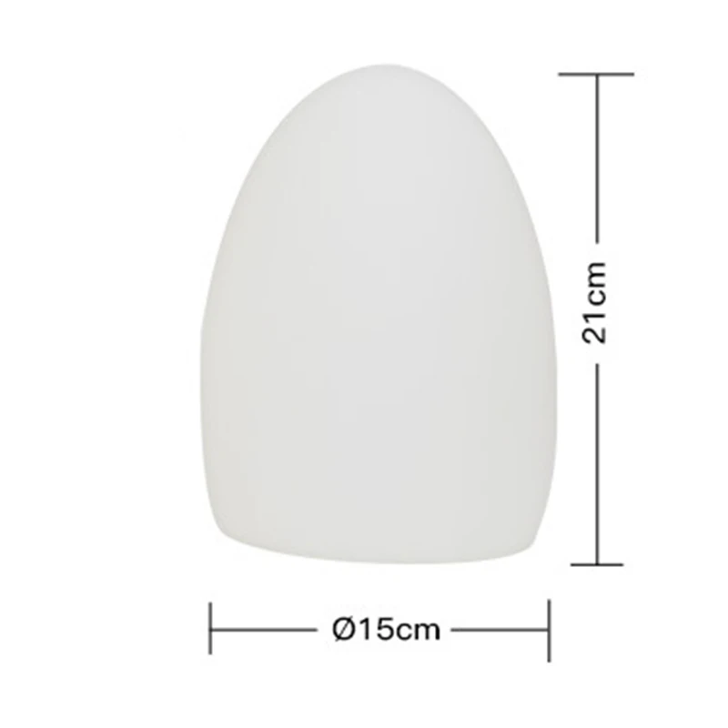 Lámpara de mesa que cambia de Color luminosa RGB recargable con Control remoto, venta al por mayor