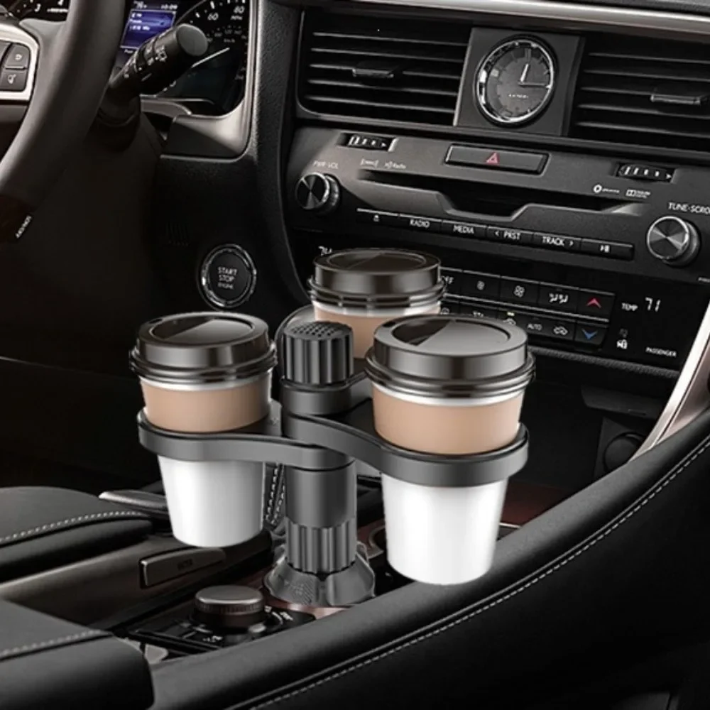 3-in-1 Auto-Getränkehalter-Erweiterungsadapter, 360° drehbare, verstellbare Basis, Autohalterung für Getränkeflaschen und Getränke. – Detail 11
