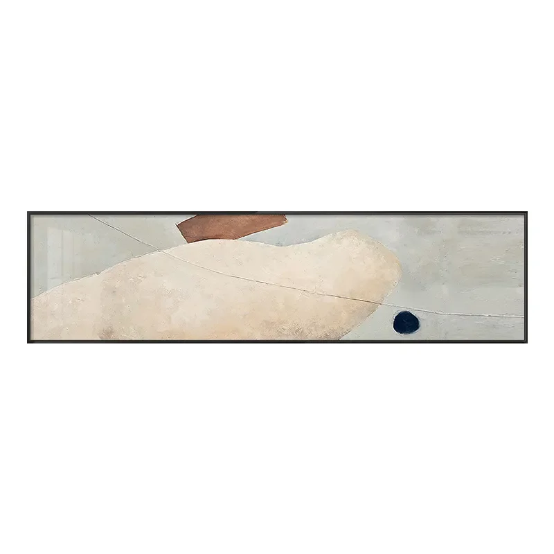 Modern Abstract Art Bedside Decorative Painting Light Luxury Master Bedroom Background Wall Mural Atmospheric Banner Hanging
