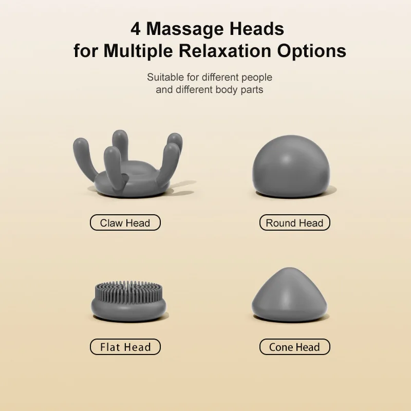 Customizable Sports Fascia Gun Mini Muscle Massage Gun Portable Fascia Gun New Full Body Massage