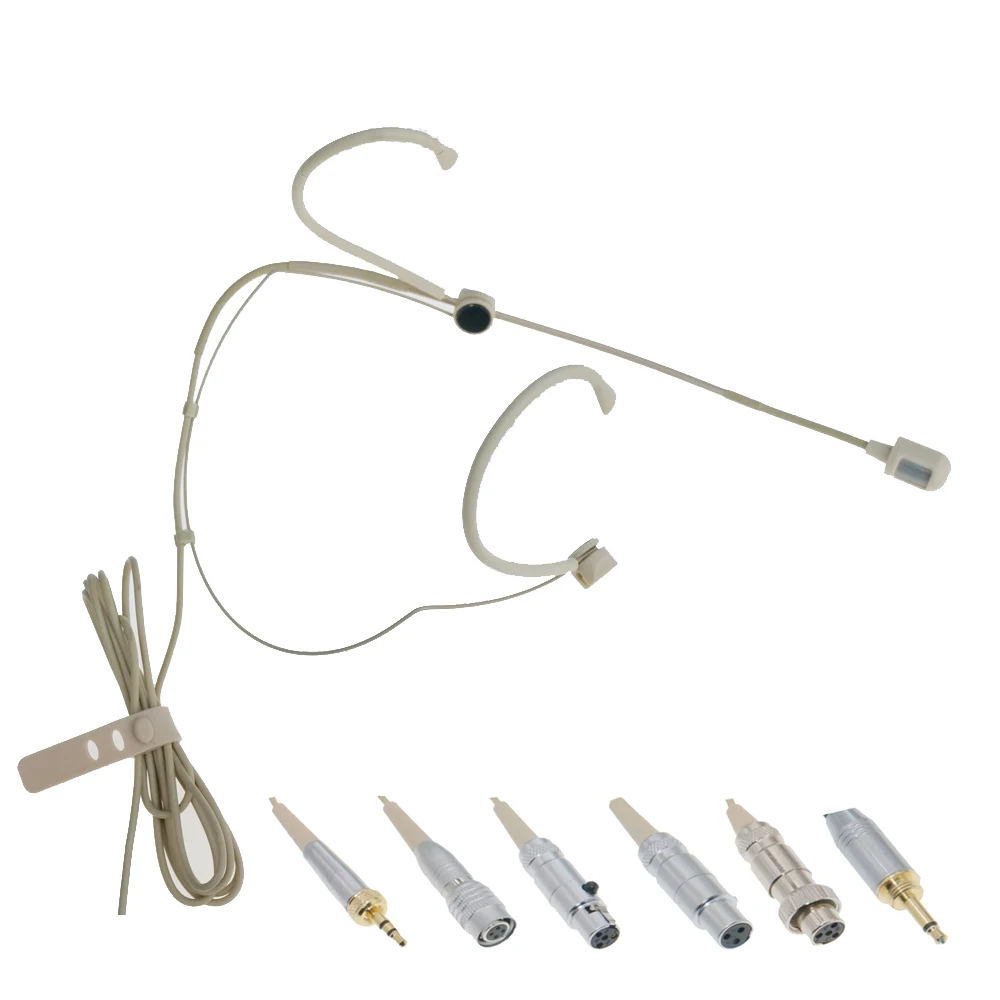 

Beta54 Lightweight Cardioid Headset Microphone for Shure Sennheiser MiPro AKG Audio-Technica Wireless Belt 4Pin 3Pin 3.5mm Plug