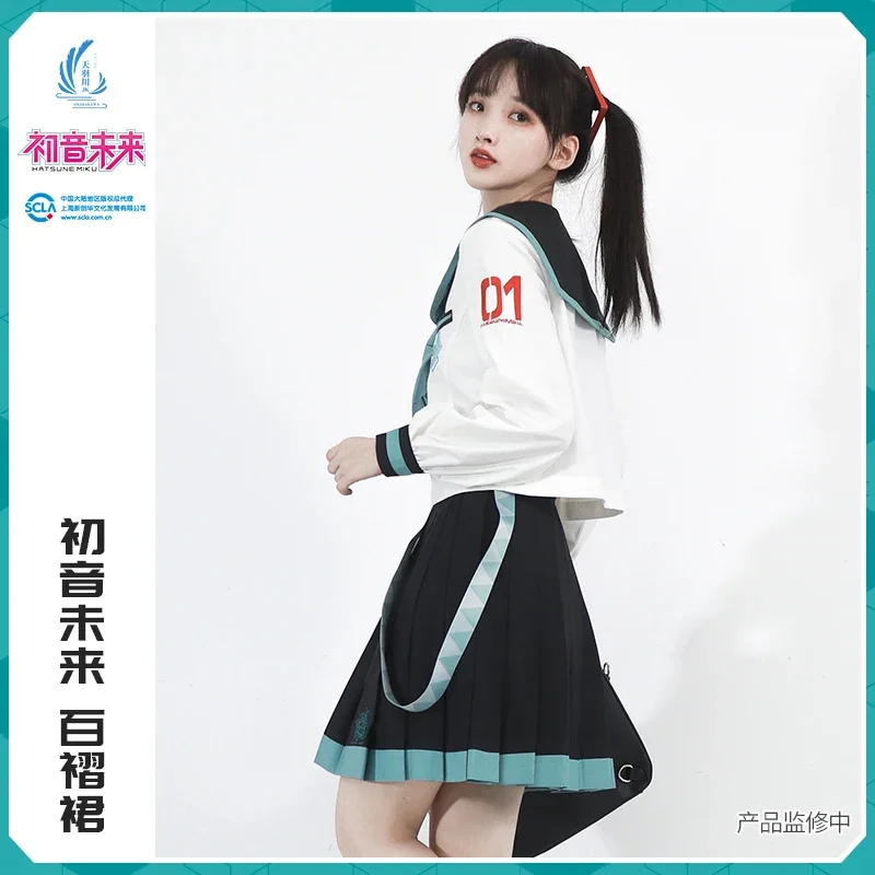 japan-school-girl-uniform-vocaloid-jk-shirt-navy-blouses-pleated-short-skirt-women-dress-hatsune-cosplay-costume-sailor-tops