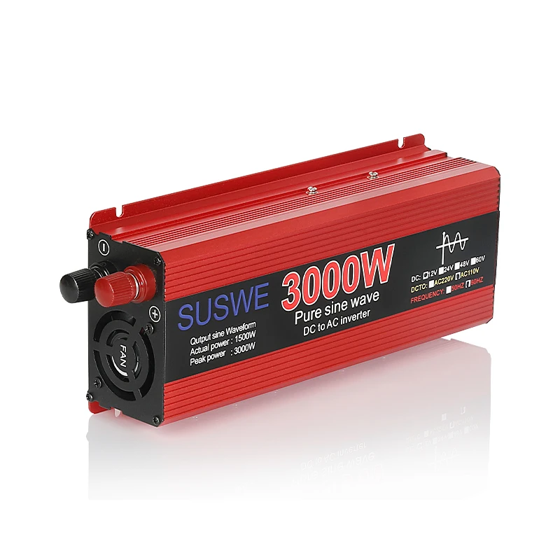 

Inverter 12V 24V 48V 60V 72V to 110V to 220V Dc to Ac Inverter 1KW 3KW 5KW 6KW 8KW 10KW 12KW Pure Sine Wave Power Inverter