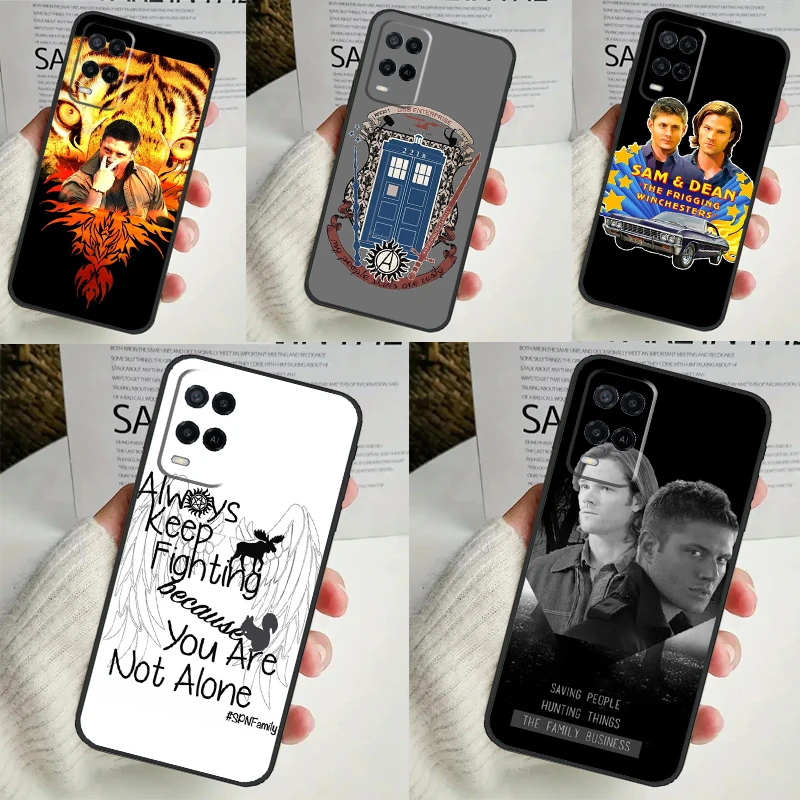 Supernatural TV For OPPO A96 A76 A16 A54 A74 A94 A58 A78 A98 A5 A9 A53 A52 A72 A91 A15 A17 A57 A77 A79 Case