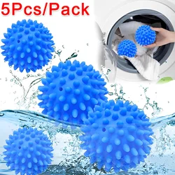 5/2/1PCS Reusable Laundry Balls Washing Machine Drying Fabric Softener Ball for Household Clothes Cleaning Ball Tool Accessories