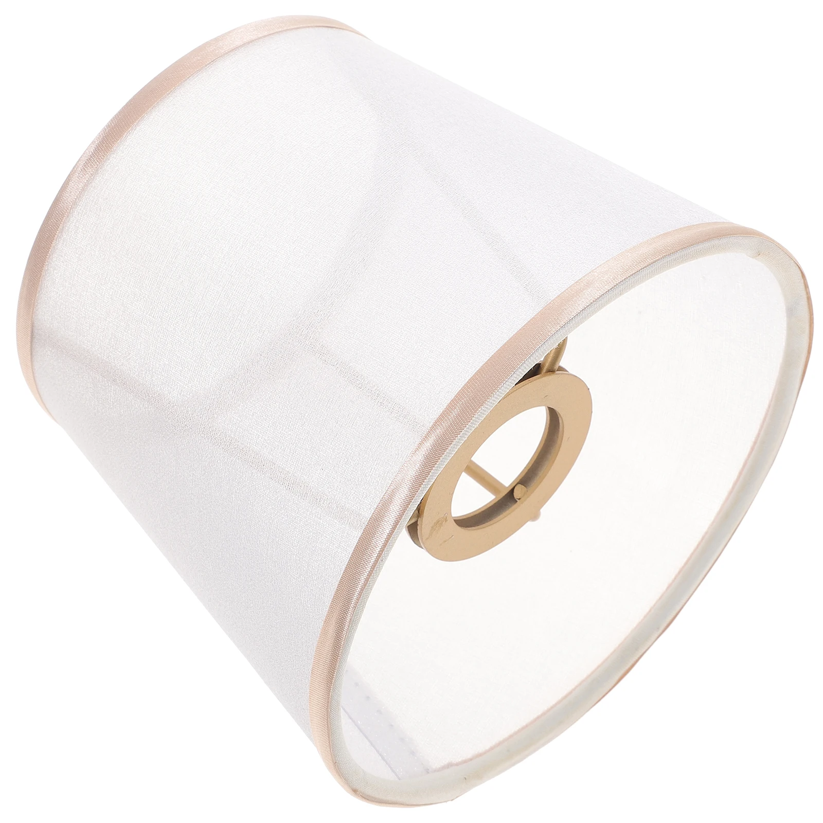 

Transparent Fabric Shades Bedside Lamp Shade 13 5cm Cloth Table Bedside Hanging Replacement Lighting Accessories
