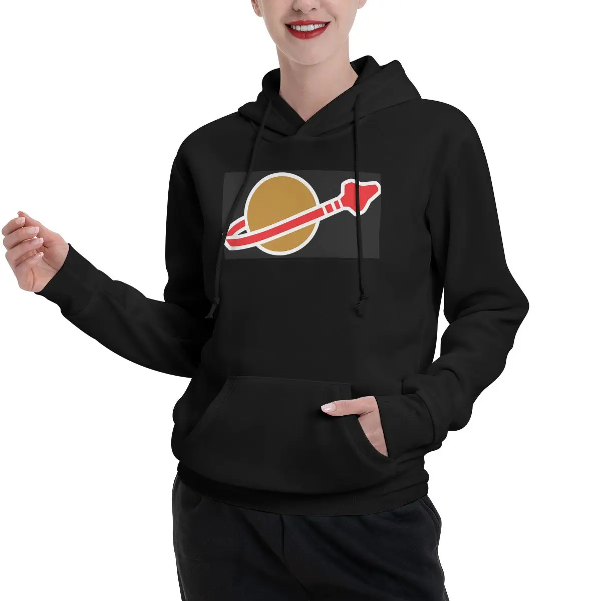 الكلاسيكية الفضاء شعار زوجين هوديس الرجال النساء عارضة البلوز البلوز أزياء طويلة الأكمام الشارع الشهير الخريف الشتاء #1