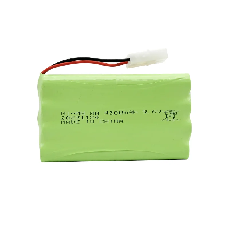 9.6v 4200mAh Nimh Battery Pack For Rc Toys Cars Tanks Robot Guns Boats 9.6v AA Rechargeable Battery 3000/3500mah (Kep-2p plug)