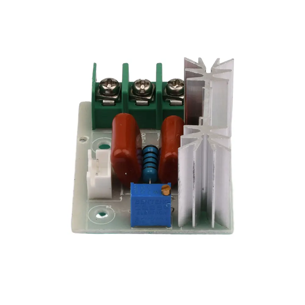 AC 220V 2000W SCR Voltage Regulator Dimming Motor Thyristor Speed Controller Thermoregulation Electronic Voltage Regulator Board