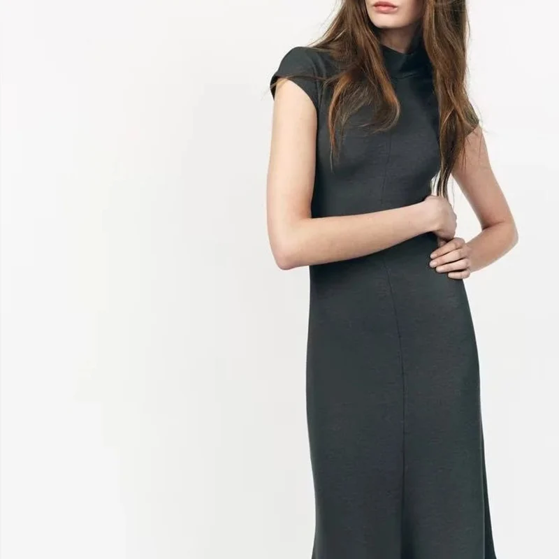 

Spring 2025 Women's Soft Comfortable Svel Drop oulder Dr Multiple Colors Polyester Fiber Faion Ladies' Dr