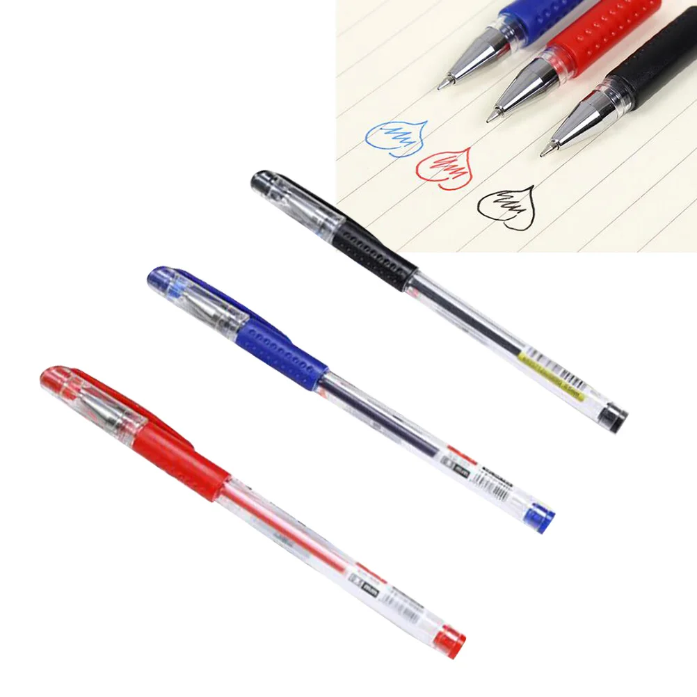 

12 шт. гелевых ручек разных цветов, плавный поток чернил, идеально подходят для студентов, для письма, школы, офиса и деловой документации.