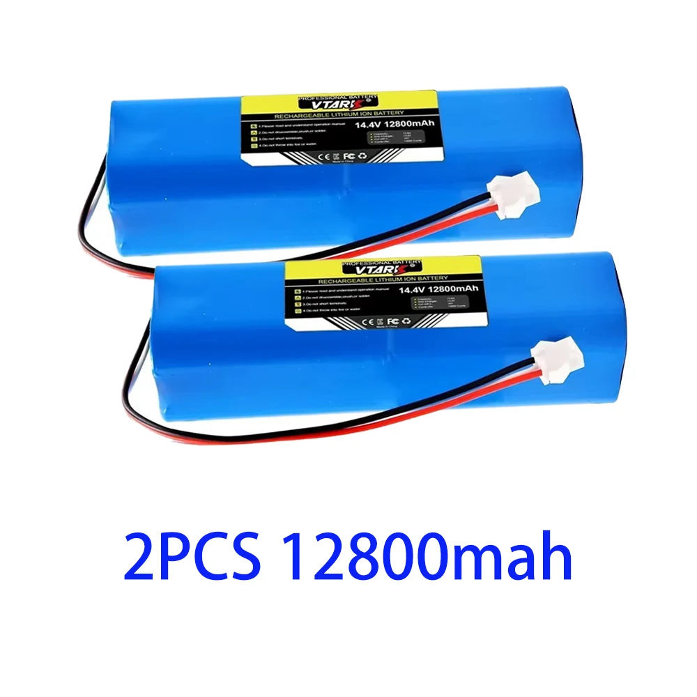 12800 мАч 14,4 В аккумулятор для робота-пылесоса для Proscenic M7Pro M7Max M8Pro Lydsto R1 VIOMI S9 ROIDMI EVE Plus