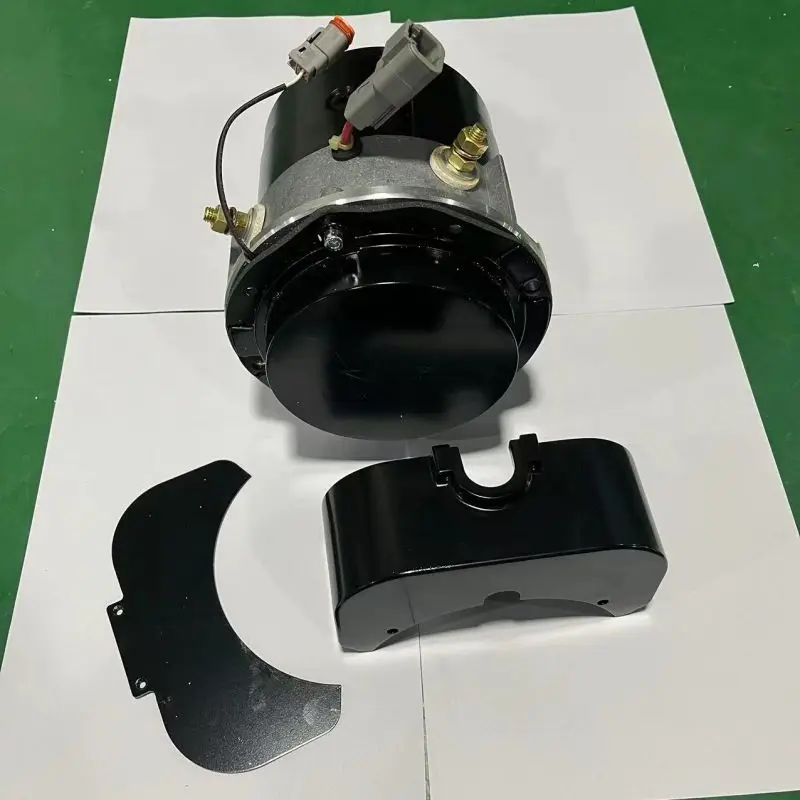 JLG Drive Motor(w/Brake) 24VDC Scissor Lift 1930 ES SERIES 70001656 DRIVE MOTOR view 6
