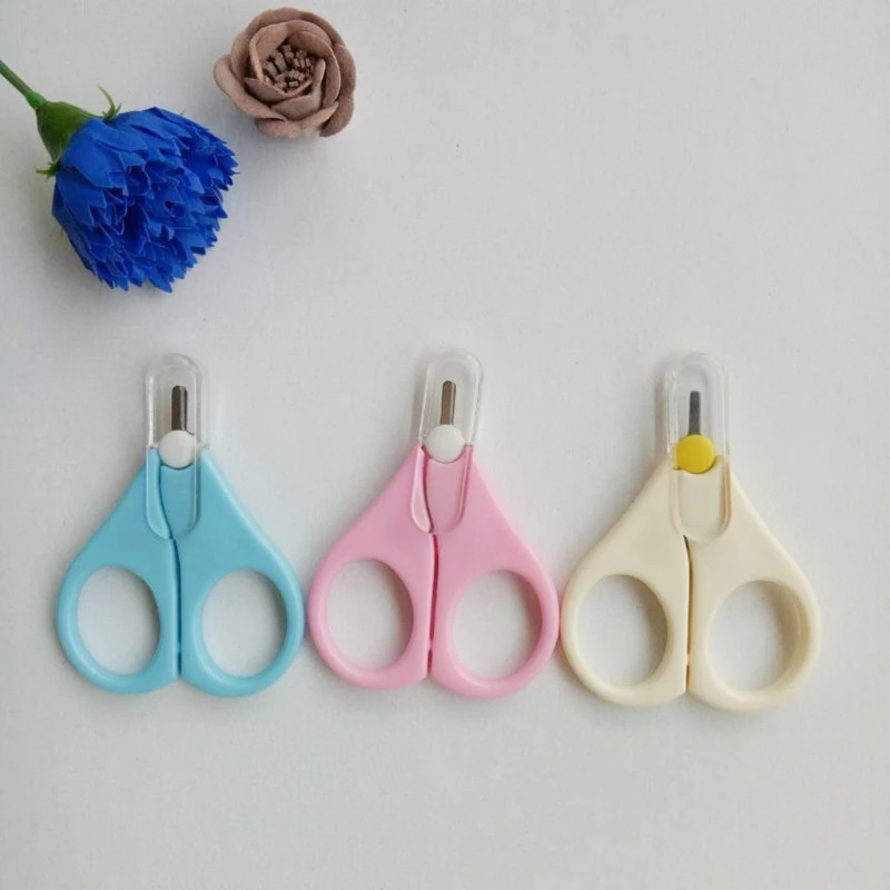 

Y1UB Newborn scissors Baby Safety Manicure Cutter Scissors