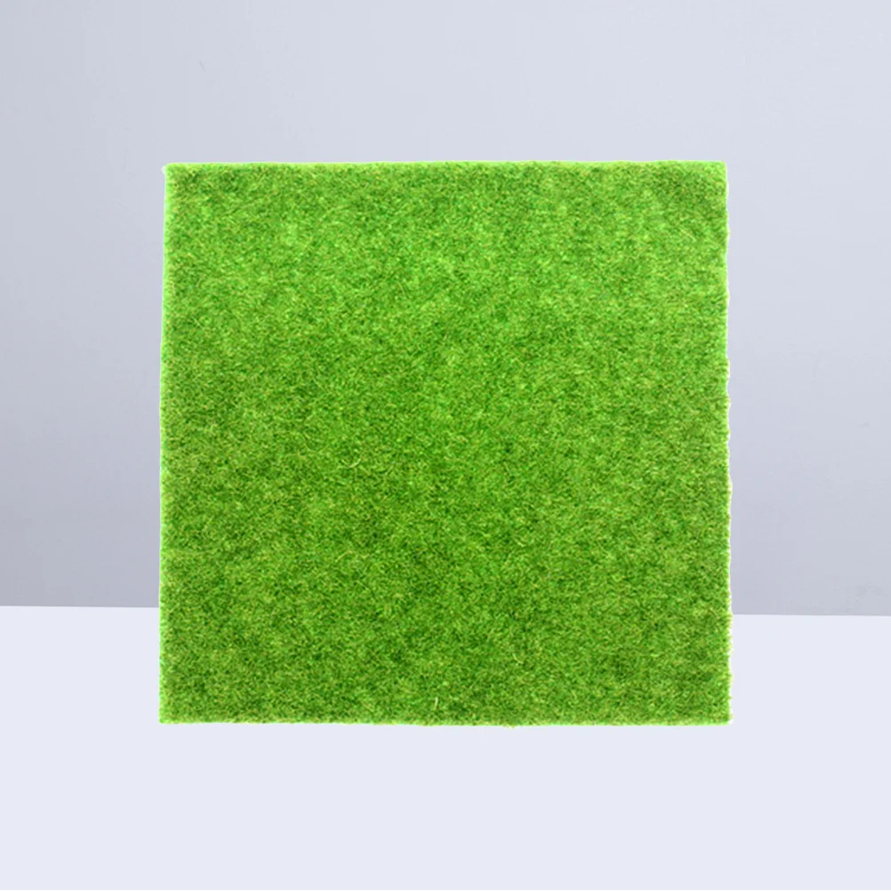 

1pcs Simulation Artificial Moss Green Plastic Lawn For Diy Micro Landscape Garden Decor Landscaping Wall Decor Fence Bar Yard
