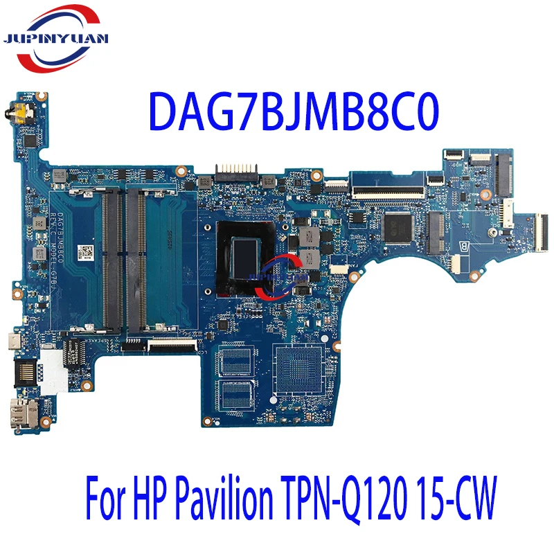 DAG7BJMB8C0 G7BJ Mainboard For HP Pavilion TPN-Q120 15-CW Laptop Motherboard  With R3 R5 R7 CPU DDR4 100% Fully Tested