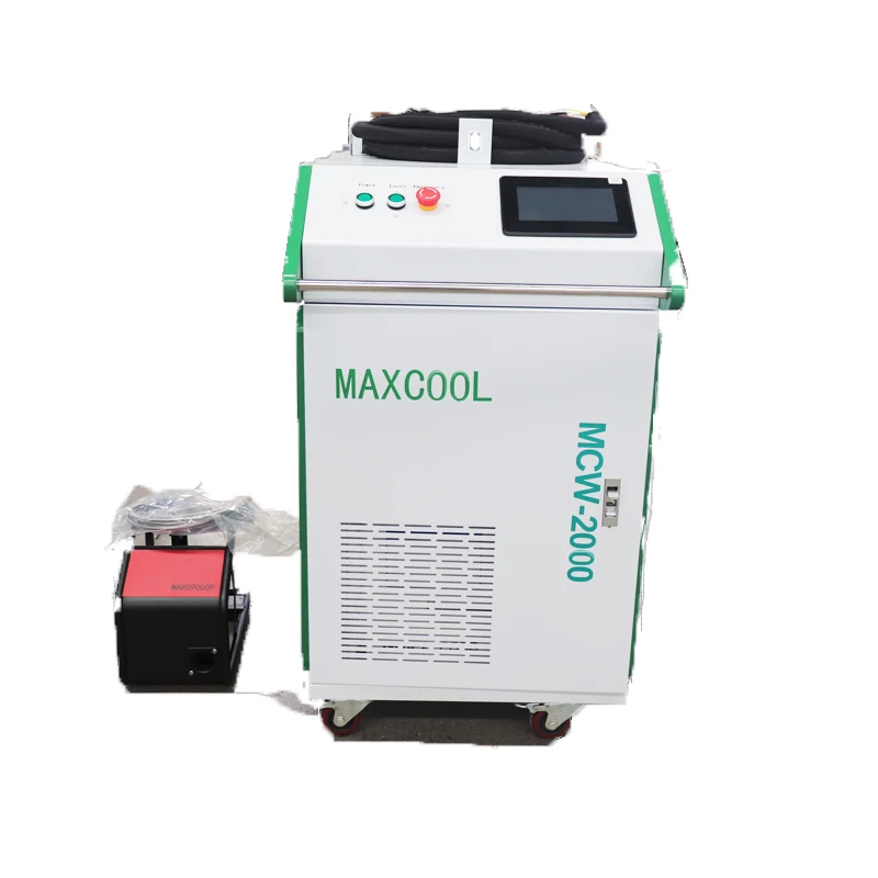 

Maxcool Handheld IPG Raycus Max 1.5/2KW/3kw lazer welder Fiber Laser Welding/Cutting/Cleaning Machines