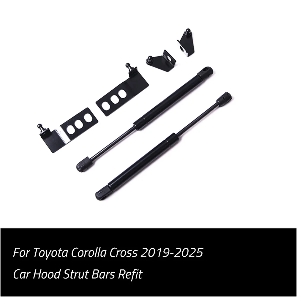 Pokrywa maski samochodu Podnośnik Sprężyna Amortyzator Drążki hydrauliczne Pręt do Toyota Corolla Cross 2019-2025 — zdjęcie 7