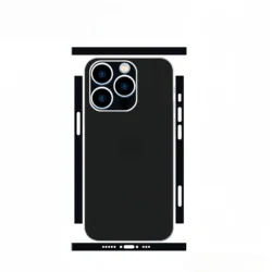Plain Color Skin Wrap For iPhone17 16 Pro Max Sticker 15 14 Plus Back Film 13 12 Mini Protective Decal Side Frame Back Protector