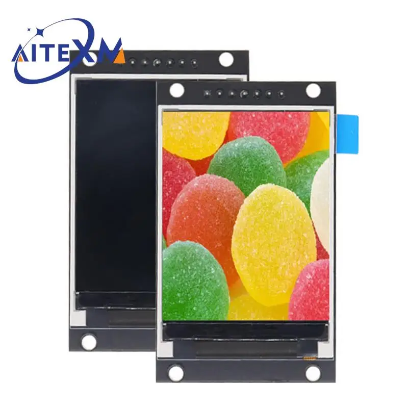 TFT Display 2.0 inch OLED LCD Drive IC ST7789V 240RGBx320 Dot-Matrix SPI Interface for Arduio Full Color LCD Display YANXD