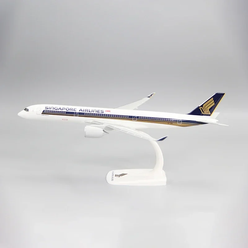 1/200 Scale A350 A350-900 Singapore Airline Aircraft Plastic ABS Assembly Plane Replica Model Airplanes Model Souvenir Gift Toys