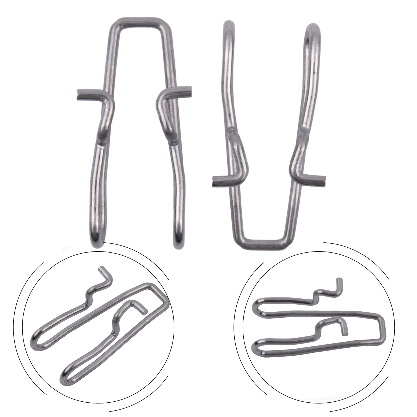 2pcs Silver Electric Drill Belt Clip Compatible with For P660 P225 P263 P237 P252 P661 P239 Essential Tool Accessory