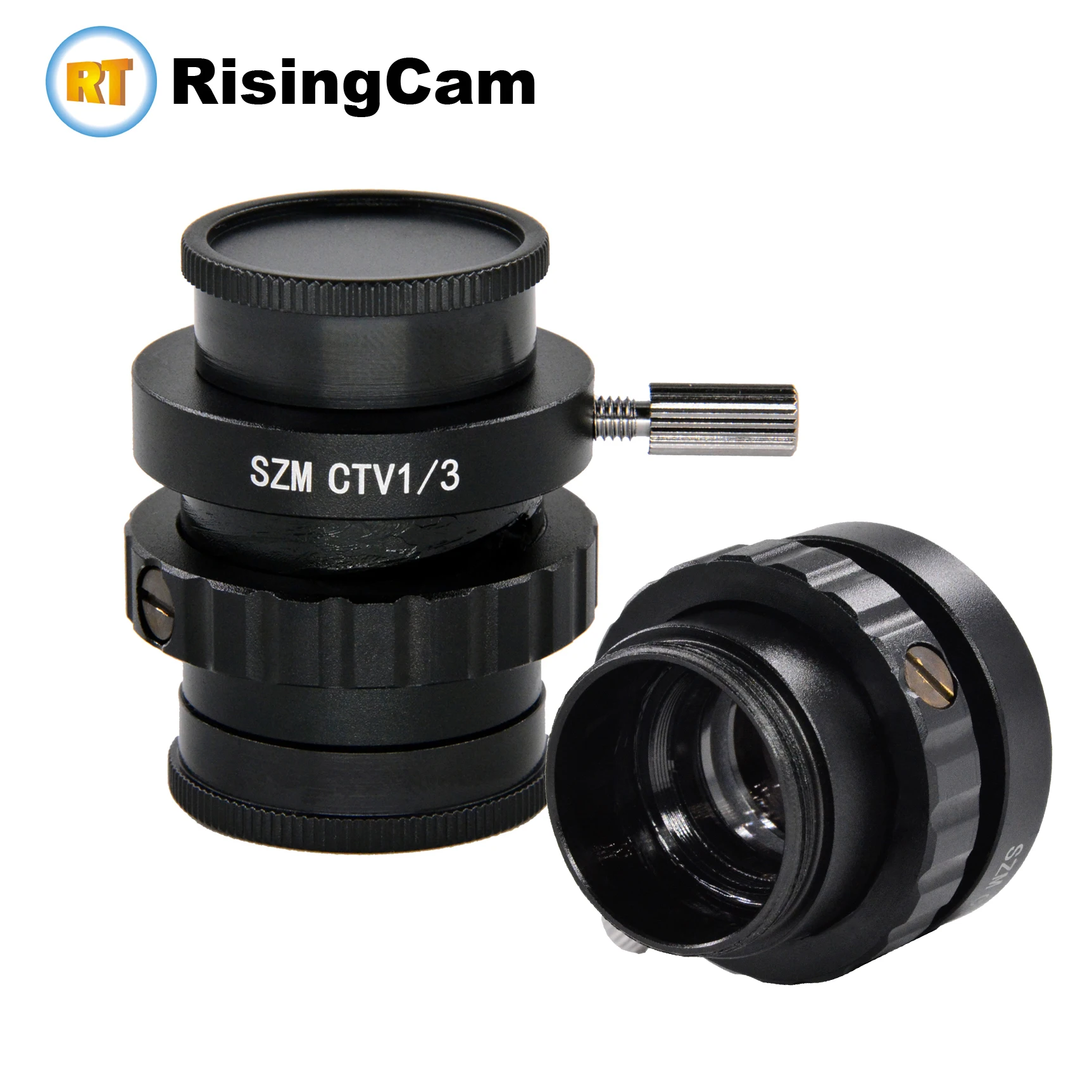 

SZMCTV1/3 Focusable microscope C mount adapter compatible for old type Trinocular Stereo microscope