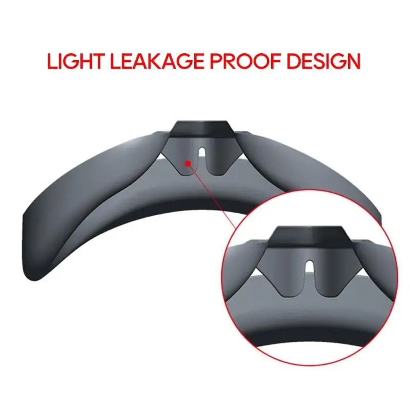 ยืดหยุ่น Facial Vent นุ่มอินเทอร์เฟซสำหรับ Pico 4 VR หน้าปก Sweat-Proof ซิลิโคนฝาครอบ VR ชุดหูฟังอุปกรณ์เสริม