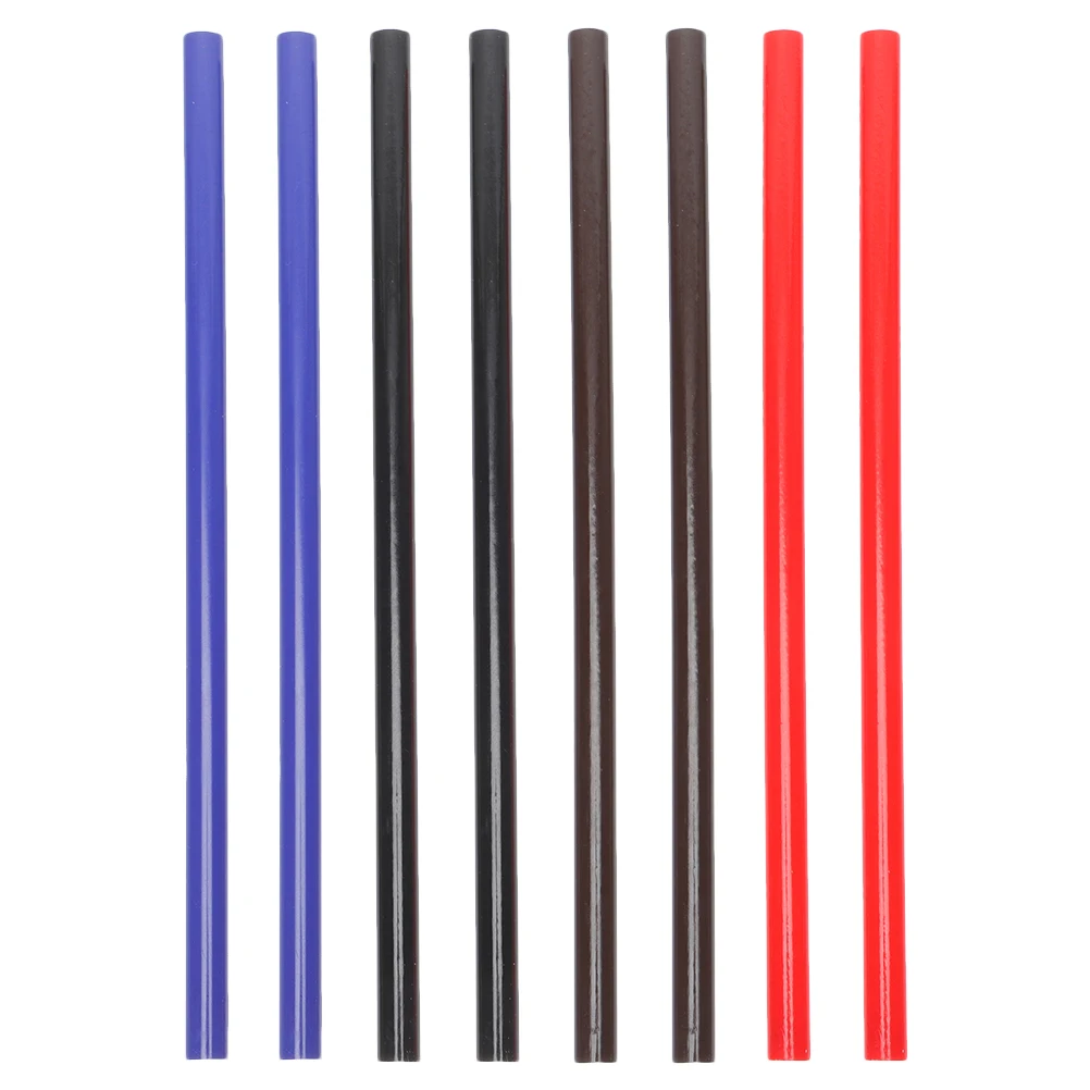 

8pcs Eyebrow Pencil Eyeliner Lip Positioning Makeup Drawing Pens Natural Color Smooth Texture Practical Design Salon Use