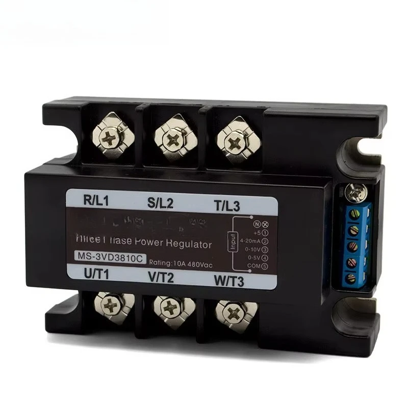 Automatic 4-20 mAh Control Three-Phase SCR Power Supply Voltage Regulator AC Type
