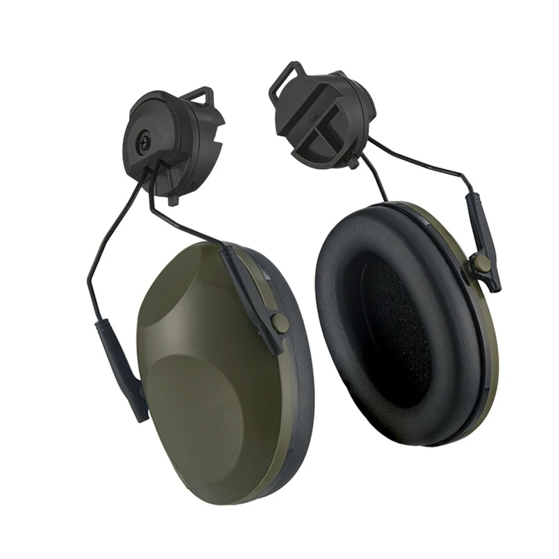 Anti-Noise Ear Plugs Tactical Hunting Ear Defenders Helmet Mounted Version Ear Muff Hearing Protection Soundproof For Shooting