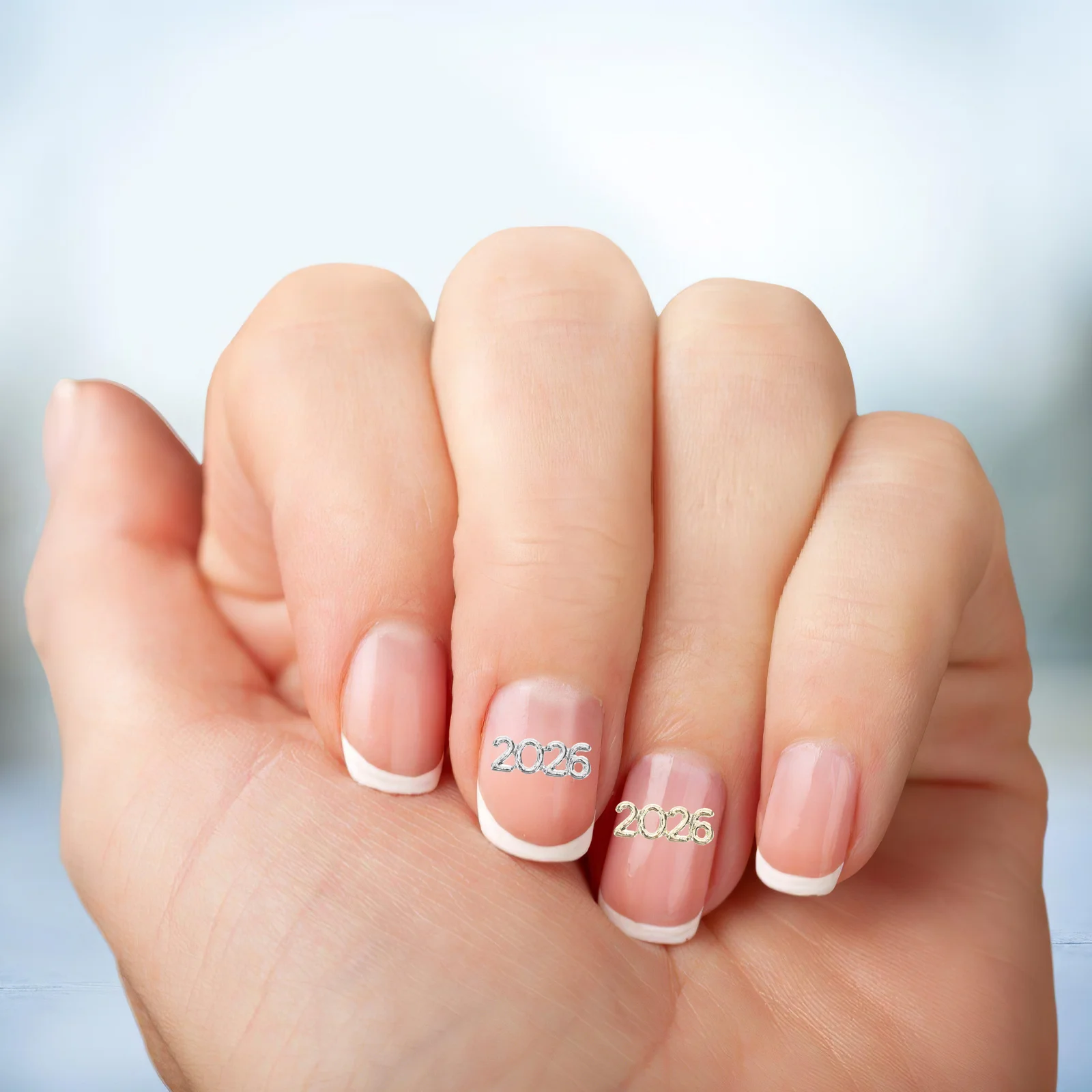 

100 шт. 2026 подвески для дизайна ногтей сплав номер украшения для ногтей блестящие драгоценные камни с плоской задней поверхностью для маникюра DIY стиль ювелирные аксессуары