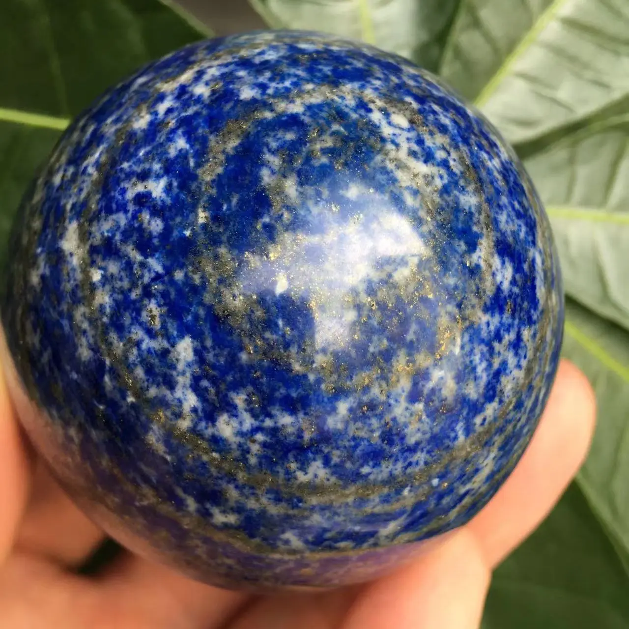 

Natural Lapis Lazuli Polished Quartz Crystal Ball Energy Gem Mineral Home Aquarium Office Decoration Reiki Massage Healing